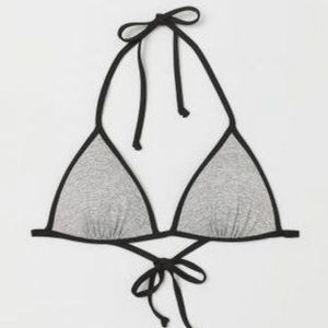 Black and grey H&M swimsuit